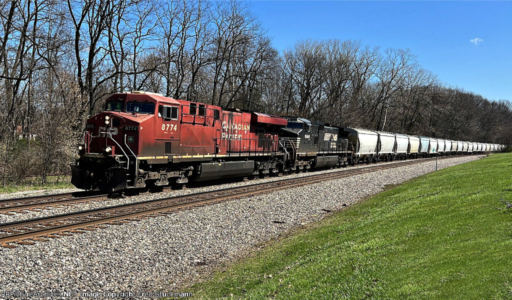 CP 8774 leads B457.